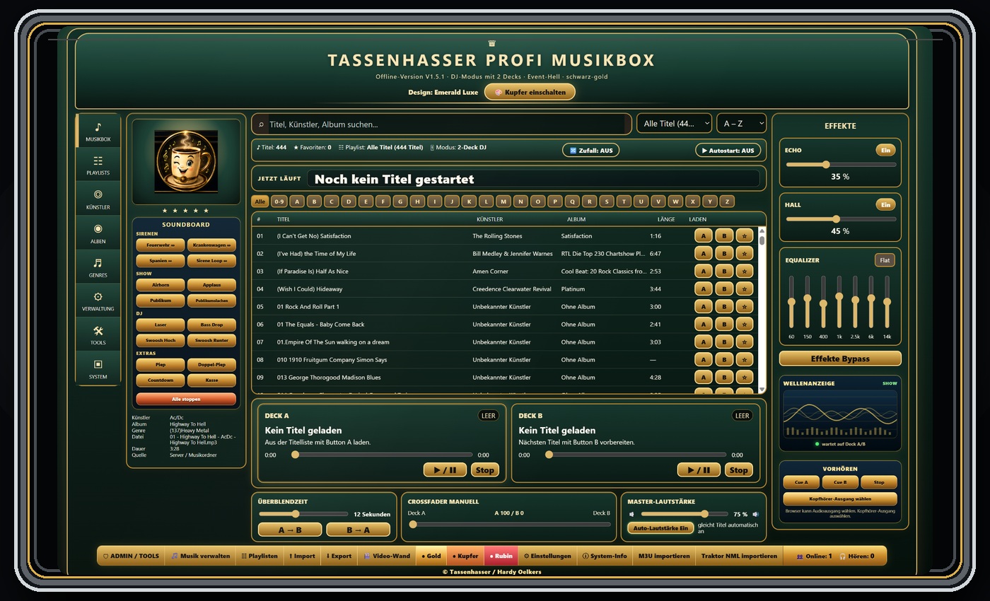 DJBOXX Serverabspieler